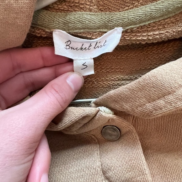 Bucketlist Washed French Terry Oversized Hoodie - Picture 4 of 12